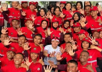 Mayor Teddy Bersama Paskibraka Nasional 2025 dalam Gladi Kotor HUT ke-80 RI