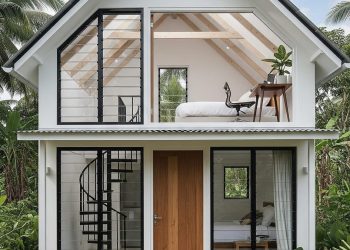 Menata Interior Rumah 4×4 2 Lantai 2 Kamar Agar Terlihat Lebih Luas