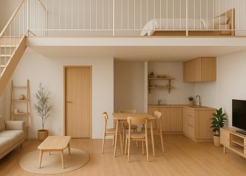 10 Inspirasi Gambar Rumah Mezzanine Sederhana Minimalis untuk Hunian Keluarga Modern