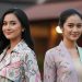 10 Model Outer Panjang Terbaru Batik Warna Pastel Tampil Anggun dan Nyaman