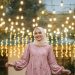 10 Model Gamis Batik Lengan Balon Warna Dusty Pink untuk Acara Keluarga Anggun