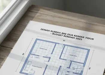 Wujudkan 6 Denah Rumah Kecil Efisien dan Elegan 2025 dengan Budget Terjangkau