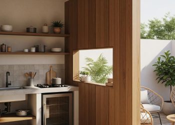 7 Inspirasi Desain Dapur Kecil Outdoor yang Fungsional dan Estetik untuk Rumah Modern