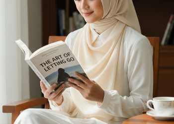 9 Gamis Long Dress Syar’i Terbaru Maulid Nabi 2025 yang Modis untuk Kajian