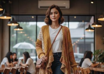 7 Rekomendasi Outer Asimetris Wanita Modern Tren 2025 Tampil Stylish dan Dinamis