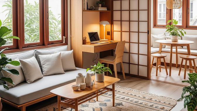9 Desain Interior Japandi Terbaru untuk Rumah Kecil yang Fungsional dan Estetik 2025