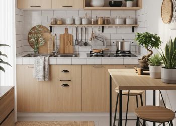9 Desain Dapur Kecil di Rumah Sederhana Tanpa Sekat untuk Hunian Lebih Luas