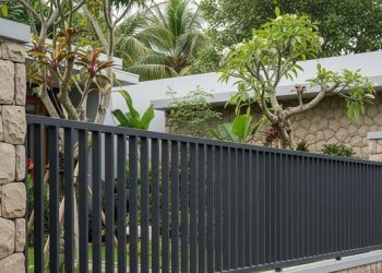 7 Model Pagar Besi Coating Bubuk untuk Rumah Minimalis Tahan Karat dan Modern