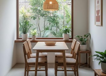 6 Tips Menata Ruang Makan Kecil Agar Terlihat Luas dan Terang dalam Hunian Minimalis