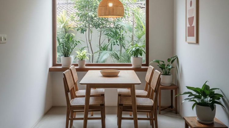 6 Tips Menata Ruang Makan Kecil Agar Terlihat Luas dan Terang dalam Hunian Minimalis