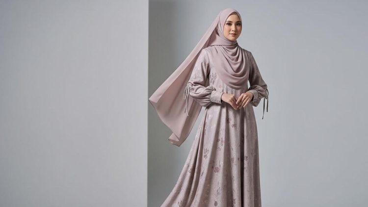 10 Model Gamis Brokat Klasik dengan Desain Modern Minimalis yang Selalu Elegan