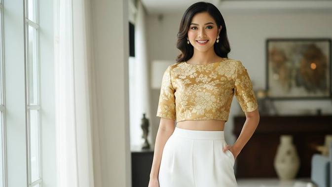10 Model Atasan Brokat dan Celana Terbaru 2025 Tampil Elegan dan Nyaman di Berbagai Acara
