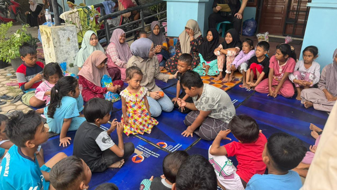 Pemulihan Luka Psikis Anak Korban Banjir, Trauma Healing Dilangsungkan di Dua Wilayah