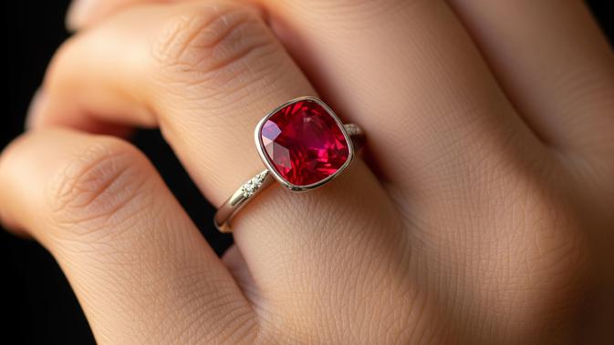 7 Model Cincin Batu Rubi Prediksi Tren 2026 Paling Stylish dan Modern